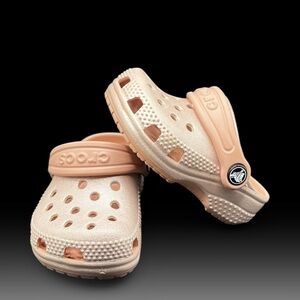 CROCS Infant Sandals - Cream and Tan